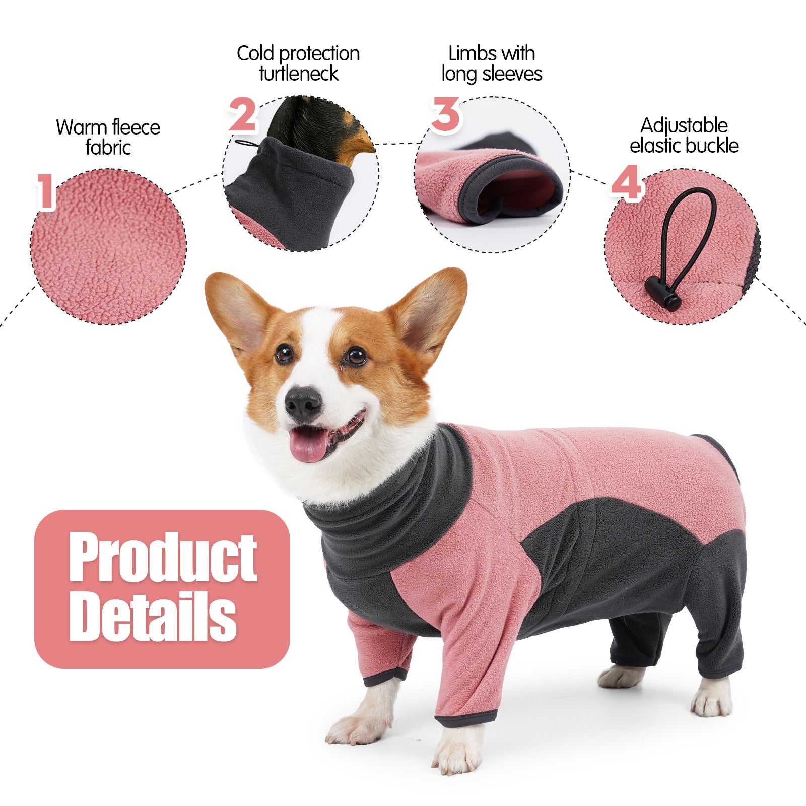 Dog Clothes Cold Proof And Warm